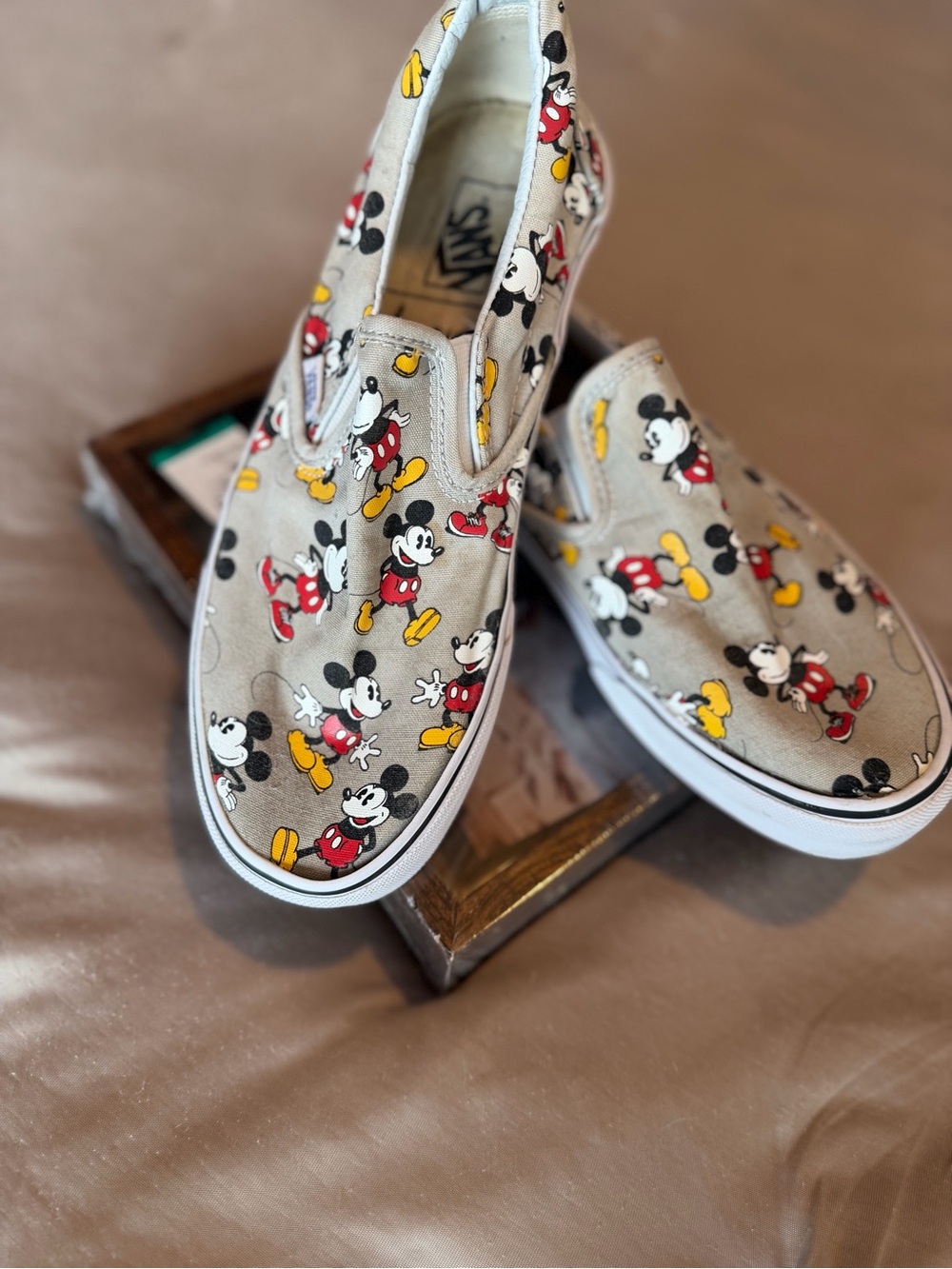 Vans x Disney Mickey Mouse Slip-On Shoes